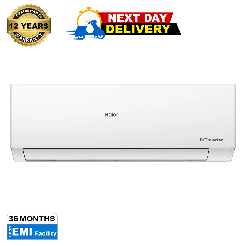 Haier 1 Ton CleanCool Inverter Pro (HSU-12CleanCool) With Frost Self-Clean Air Conditioner(INV)(Pro)