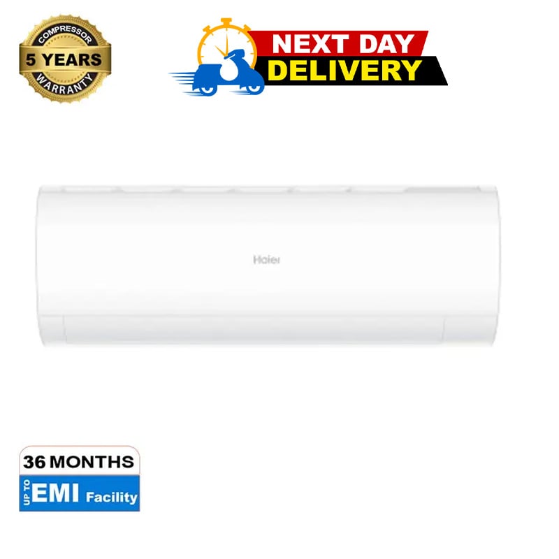 Haier 1 Ton Non Inverter 12 Turbocool Pro Air Conditioner (HSU-12TurboCool) (Best Price)