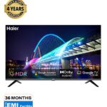 Haier 32" HD Bezel Less DLED Google TV (H32K800X) (Best Price)