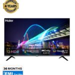 Haier 43" Bezel Less FHD Google TV (H43K800FX) (Best Price)