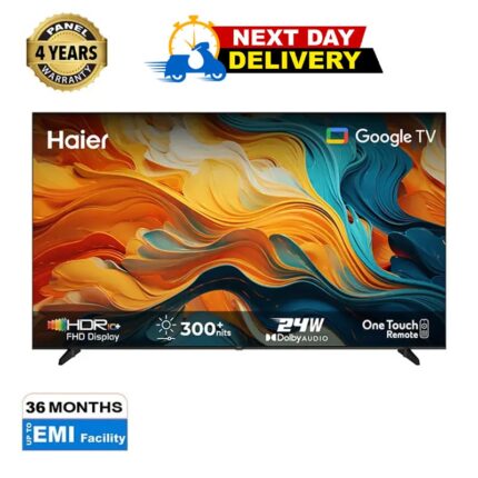 Haier 43" Bezel-Less FHD Google TV (H43K85FFX)