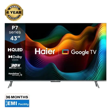 Haier 43" HQLED 4K UHD Google TV (H43P7UX) (Best Price)