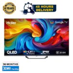 Haier 43" QLED 4K Dolby Audio Google TV H43S80EUX